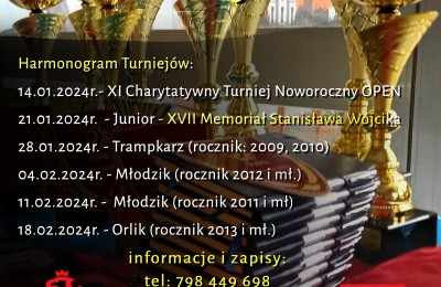 Turnieje w Halowej Piłce Nożnej - Biłgoraj 2024 -